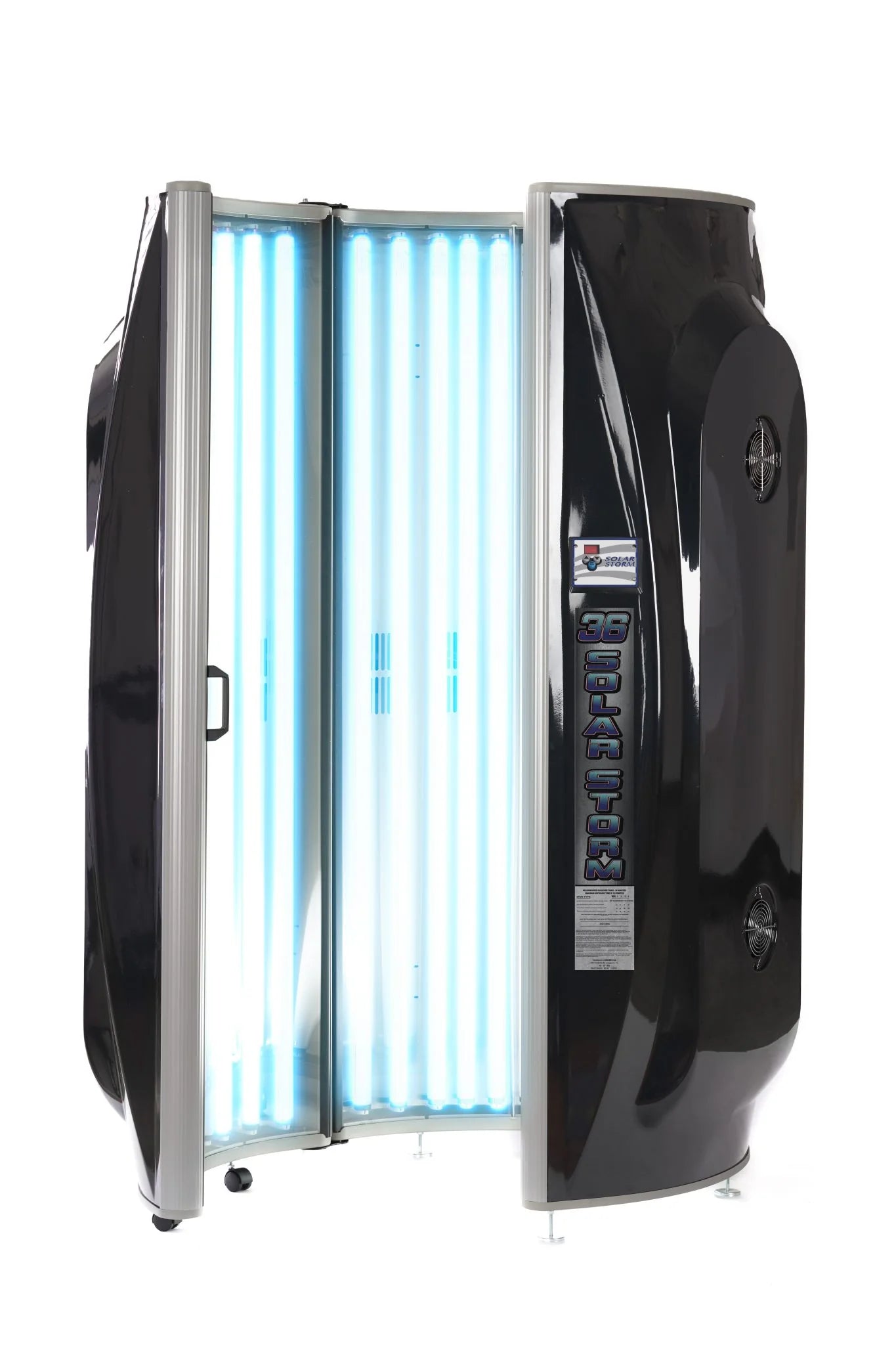 Solar Storm 36ST Wolff Lamp Stand-Up Commercial Tanning Booth